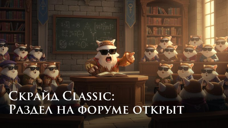 Scryde — 🦈 Пора рекрутиться Скрайд — 🦈 Пора рекрутиться